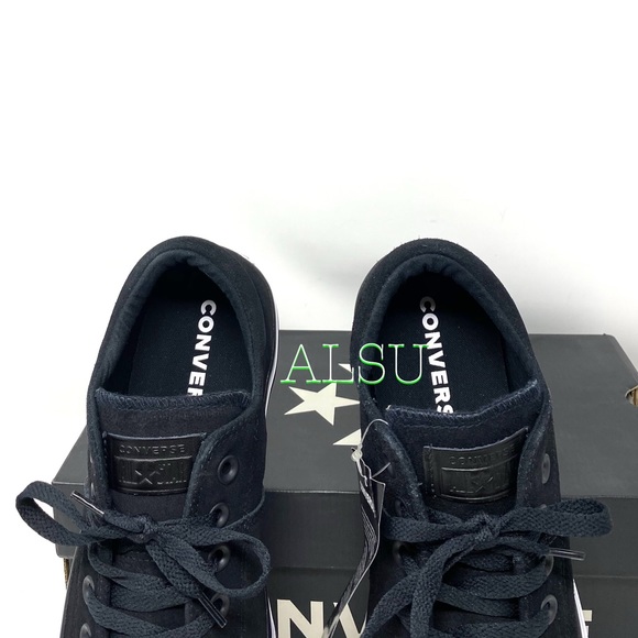 Converse Ctas Madison Suede Low Top Black Men’s - Picture 4 of 11